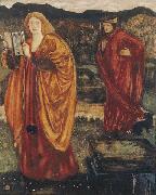 Edward Burne-Jones Merlin and Nimue Spain oil painting artist